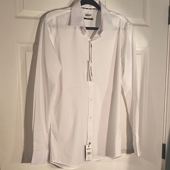 Dkny Other - DKNY Men's Crisp White Dress Shirt